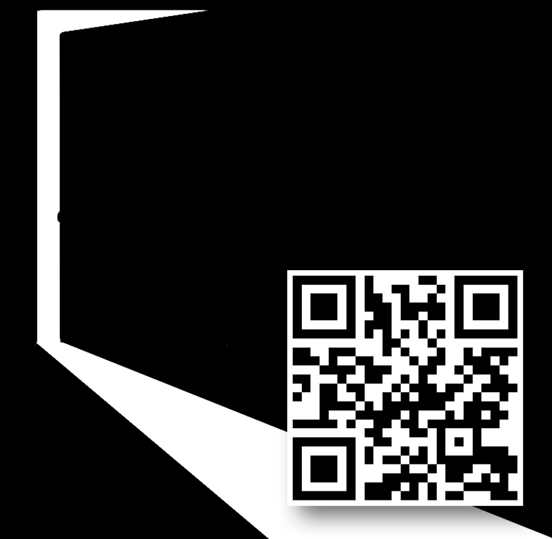 QR-код ресторана «В темноте?!»